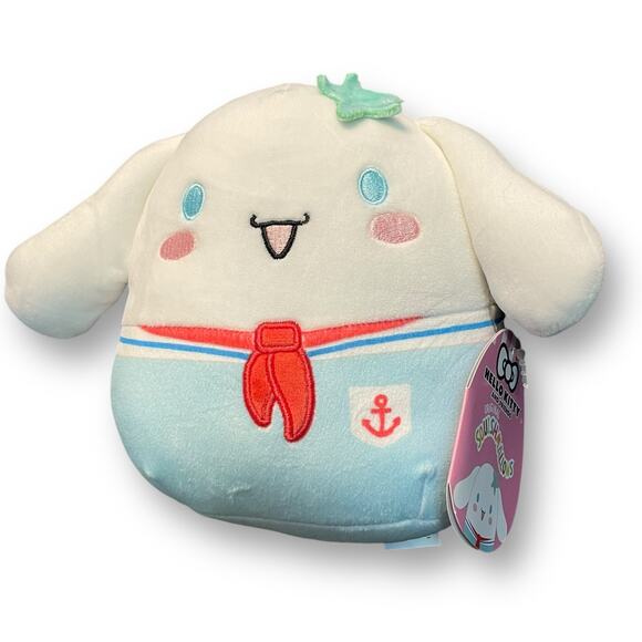 Hello Kitty Plush Dog Squishmallows Cinnamoroll Pillow Sanrio Sailor Nursery 7" - Picture 1 of 9